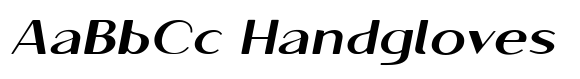 Mitzu Semi Bold Extra Expanded Italic image