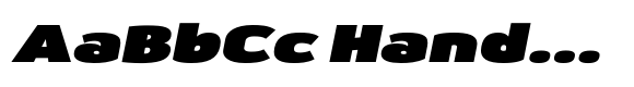 Kulutu Extra Black Expanded Italic image