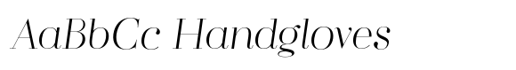 Flatline Serif Extra Light Italic image