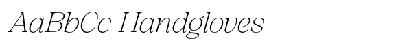 Silvera Text Thin Expanded Italic image