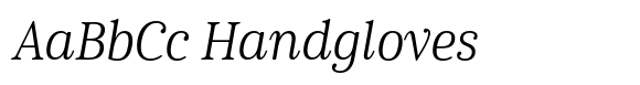 Cabrito Serif Norm Regular Italic image