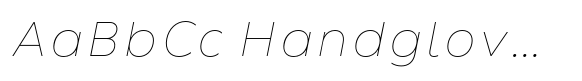 Bion Hairline Italic image