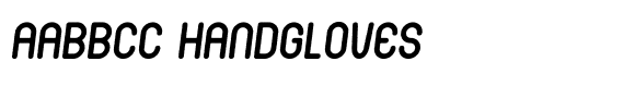 Giggle Otter Worn Italic image