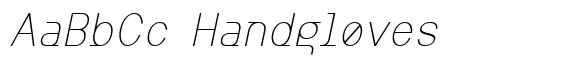 MIT Iculvist Monos Thin Italic image
