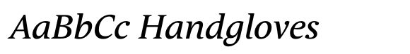 Andulka Text Italic image