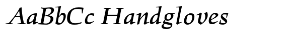 Hawkhurst Std Bold Italic image