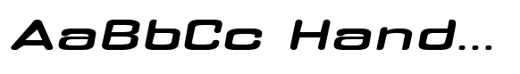 Rounvia Bold Ultra Expanded Italic image
