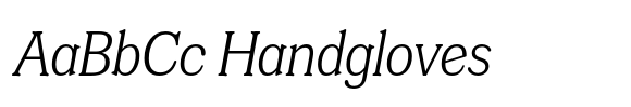Amsterdam Serif Thin Italic image