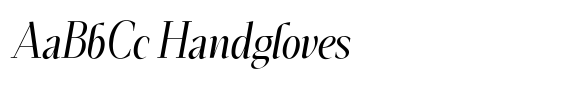Faithful Colony Italic font sample