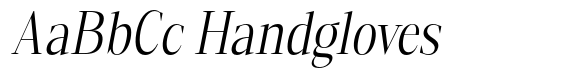 Mustank Serif Light Condensed Italic image