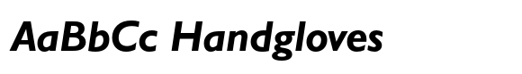 Humanist 521 BT Bold Italic image
