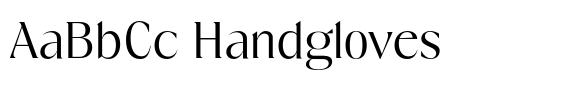 Fregio Regular font sample