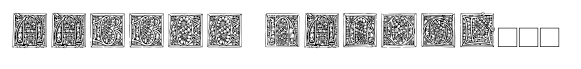 Medieval Initials Regular image