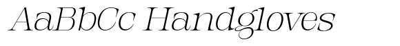 Orvessia Thin Expanded Italic image