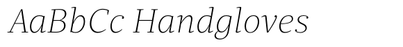 Quercus 10 Thin Italic image