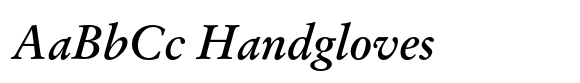 Original Garamond BT Bold Italic image