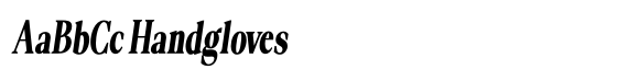 Gerdika Contrast Ultra Condensed Italic image