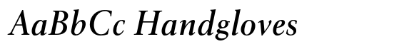 Gmuender Antiqua Pro Demi Italic image