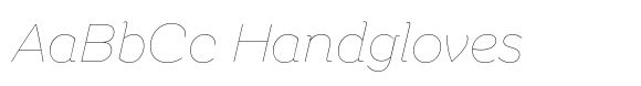Rhetoric Hairline Italic image