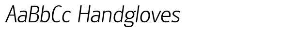 Glasgow TS-XLight Italic image