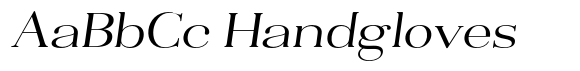 Aurestia Extra Light Expanded Italic image
