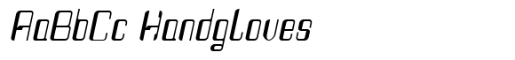 Haike Condensed Italic image