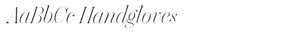 Chamberí SuperDisplay ExtraLight Italic image