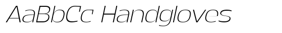 Calogen Extra Light Semi Exp Italic image