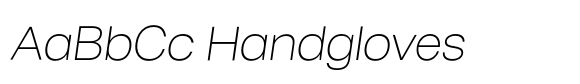 Ava Grand Thin Italic image