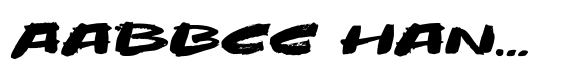 Proscenium Brush Bold Caps Italic image