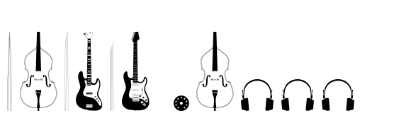 Ampmosphere font sample