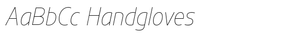 Khonsong Rounded Thin Italic image