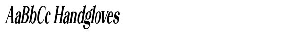Reding Ultra Condensed Slant image