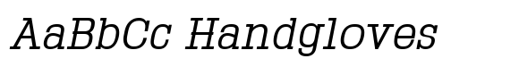 Montrex Slab Regular Italic image