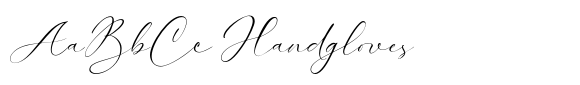 Prominent Script font sample