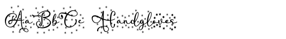 Lightning Christmas Regular font sample