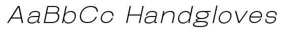 Kanakira Extra Light Italic image