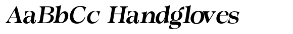 Morgazine  Italic image