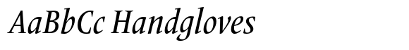 Frutiger Serif Pro Condensed Medium Italic image