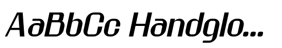 Geotouch Italic image