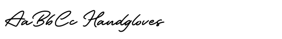 Vintage Signature font sample