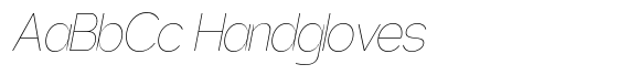 Gentano Athiroen  Sans Thin Slanted image