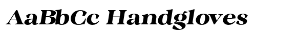 Quirlone Bold Expanded Italic image
