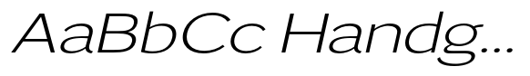 GS Haritsa Extra Light Italic Expanded image