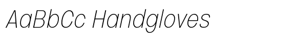 HD Colton Condensed Extralight Italic image