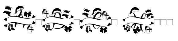 Beautiful Christmas Monogram Regular image