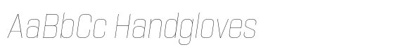 HD Corbit Narrow Thin Italic image