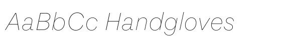 Nomos Sans Thin Italic image