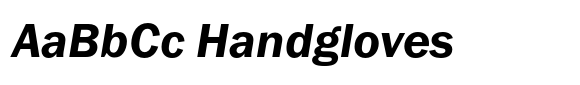 ITC Franklin Gothic Demi Italic image