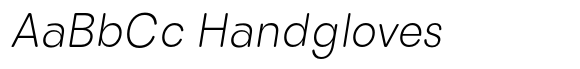 Santhor Soft ExtraLight SemiCondensed Italic image